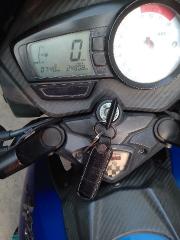 TVS Apache RTR 150 Matt Blue